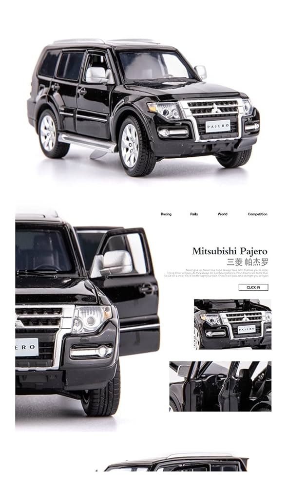 Amazon | ミニカー スケールモデルカー 1/32三菱パジェロV97 SUV